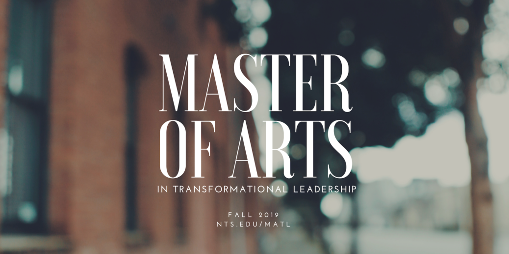 Master of Arts Transformational Leadership